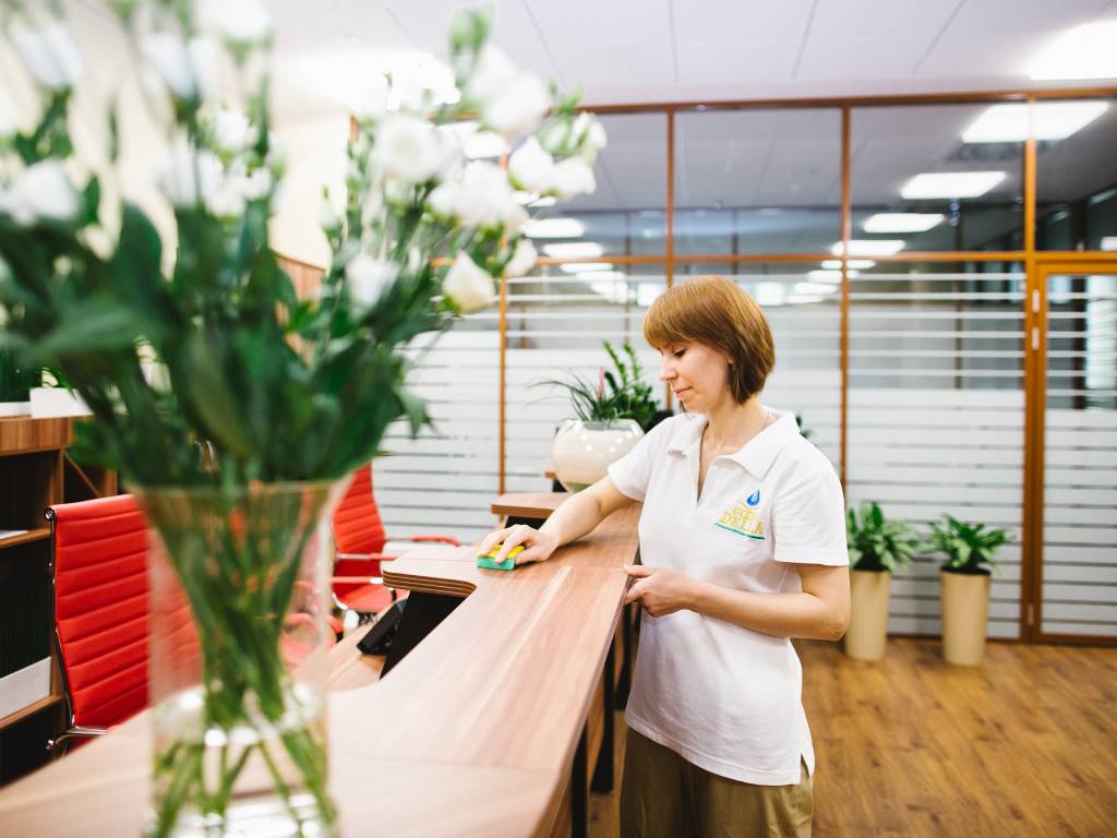 Уборка в бизнес-центре